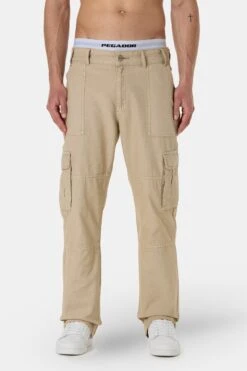 Risley Cargo Pants Beige
