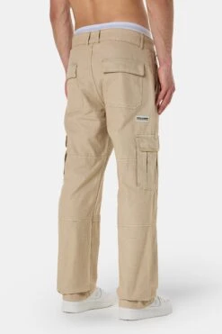 Risley Cargo Pants Beige 8 Risley Cargo Pants Beige -Creps Lockers PGDR 4120 007 Risley Cargo Pants Beige 374 1
