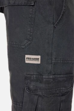 Risley Cargo Pants Dark Grey -Creps Lockers PGDR 4120 010 Risley Cargo Pants Dark Grey 1325 1
