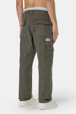 Risley Cargo Pants Khaki -Creps Lockers PGDR 4120 072 Risley Cargo Pants Khaki 1445 1