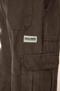 Risley Cargo Pants Dark Brown -Creps Lockers PGDR 4120 462 Risley Cargo Pants Dark Brown 1241 1