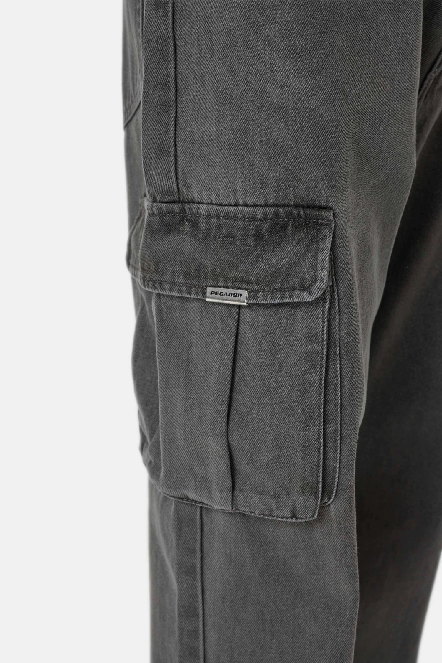 Dawes Cargo Baggy Jeans Washed Grey 5 Dawes Cargo Baggy Jeans Washed Grey - Image 5
