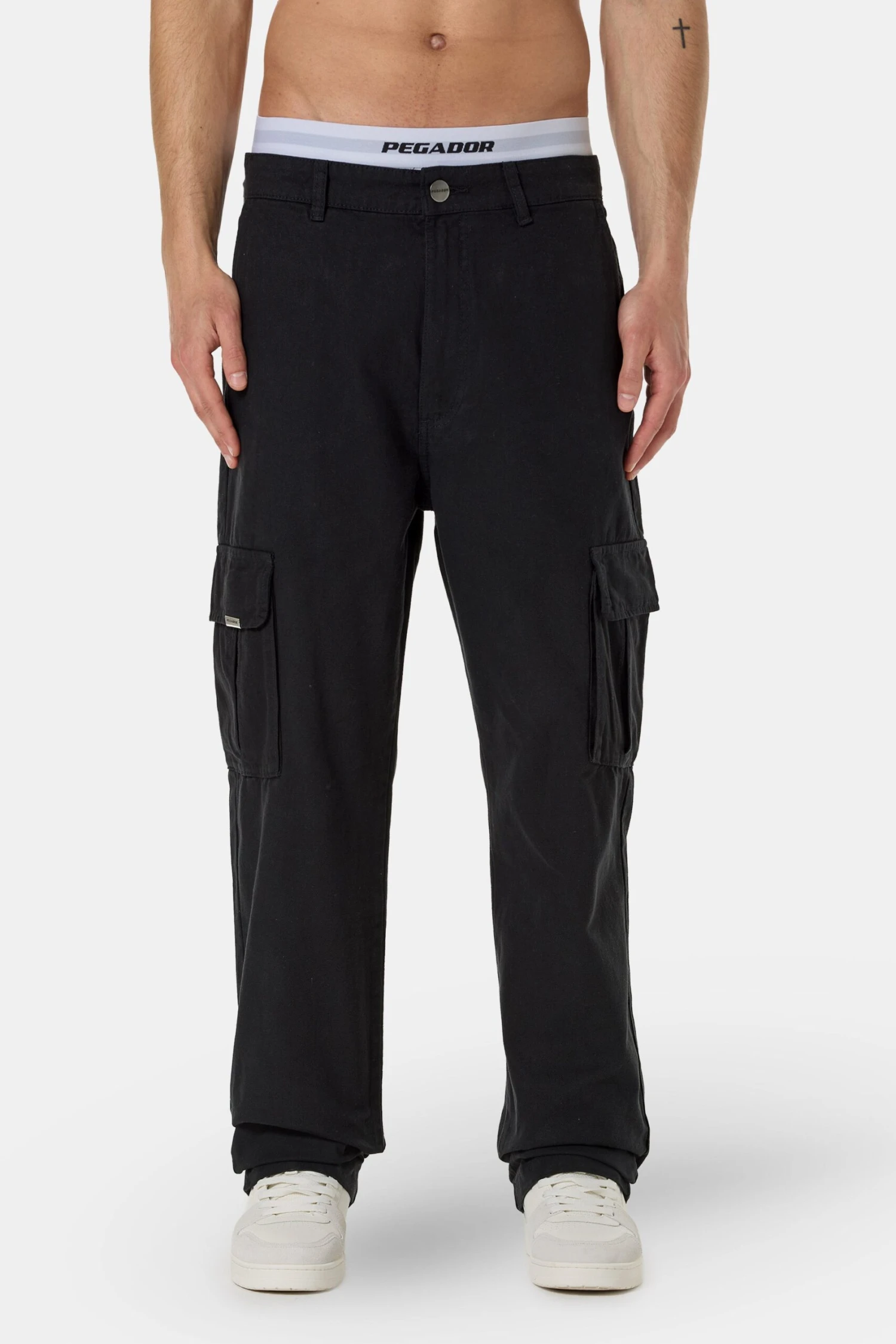 Waymir Cargo Pants Black 1 Waymir Cargo Pants Black