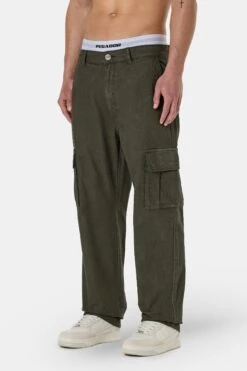 Waymir Cargo Pants Olive Green 7 Waymir Cargo Pants Olive Green -Creps Lockers PGDR 4151 413 Waymir Cargo Pants Olive Green 1170 1
