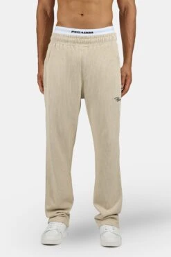 Signar Wide Rib Pants Washed Stone Black