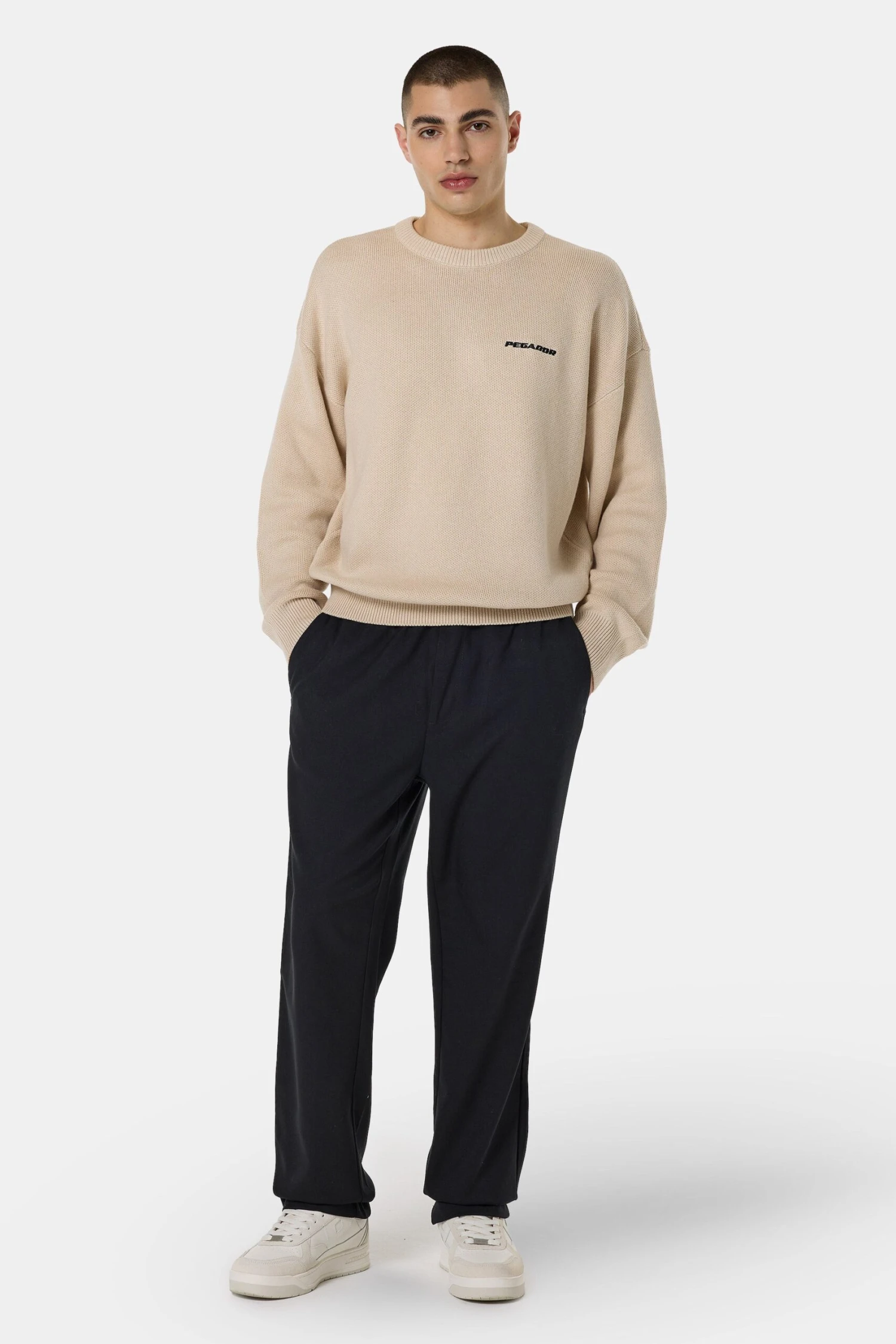 Pegador Karan Regular Smart Pants - Black 2 Pegador Karan Regular Smart Pants - Black - Image 2