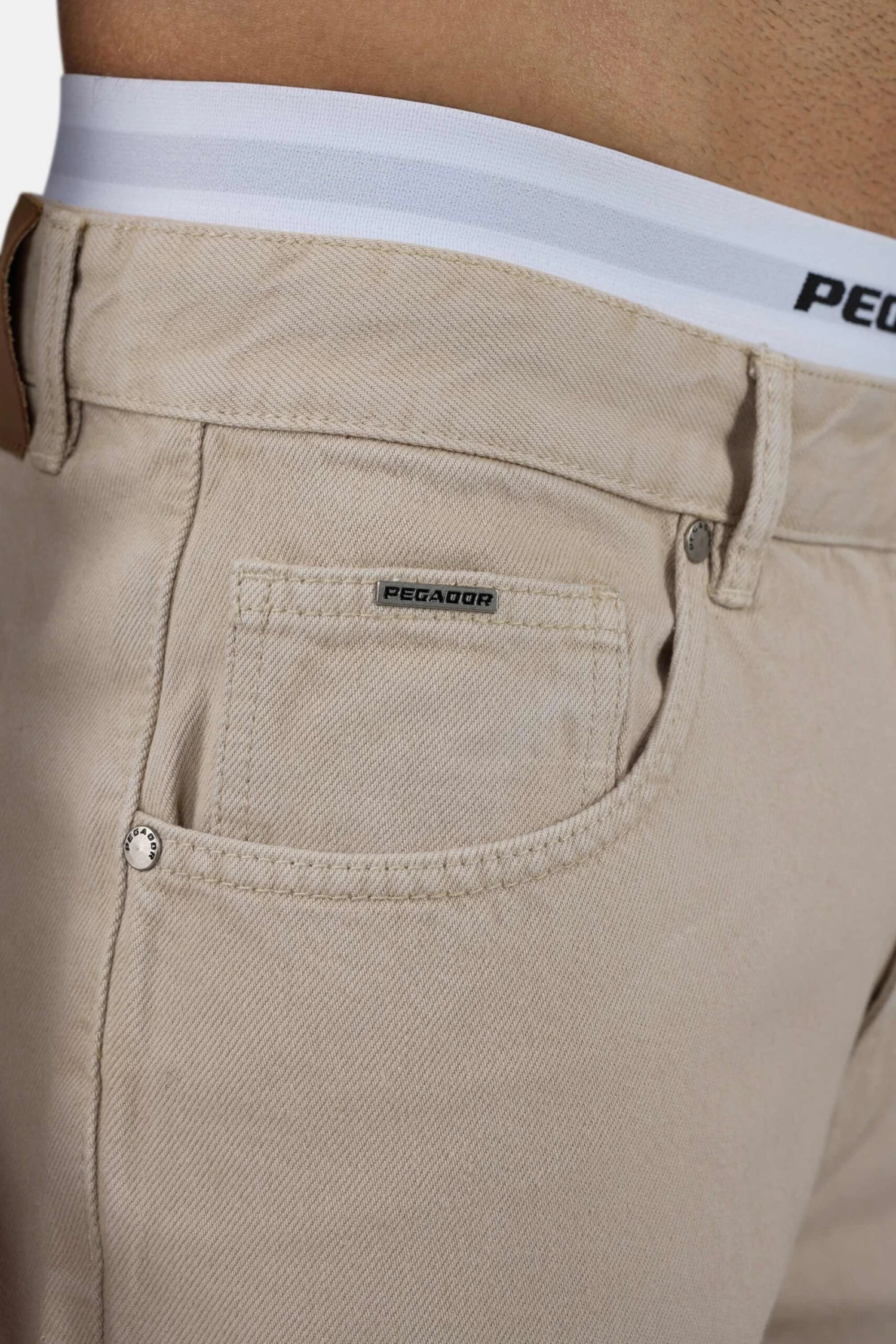 Darel Wide Jeans Washed Light Beige 6 Darel Wide Jeans Washed Light Beige - Image 6