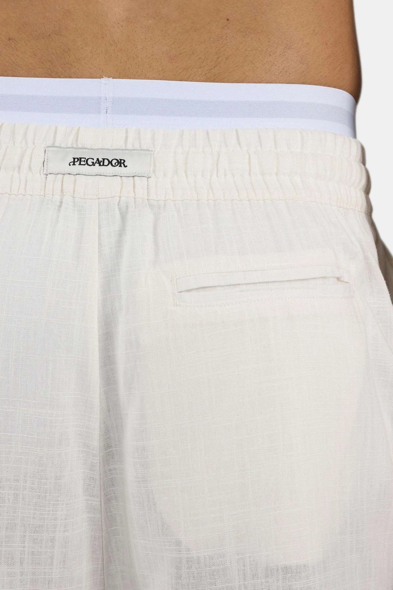 Lavus Wide Linen Pants - Unbleached Relaxed Fit Trousers 5 Lavus Wide Linen Pants - Unbleached Relaxed Fit Trousers - Image 5