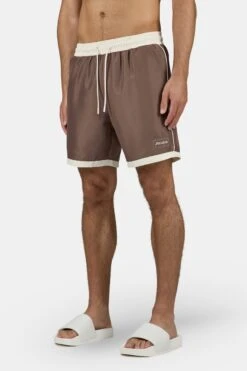 Fisco Swim Shorts Cozy Brown Unbleached 7 Fisco Swim Shorts Cozy Brown Unbleached -Creps Lockers PGDR 5028 566 352 Fisco Swim Shorts Cozy Brown Unbleached 1943