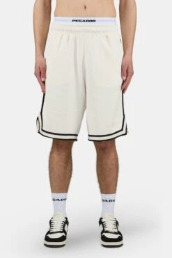 Barkan Waffle Basketball Shorts Washed Unbleached -Creps Lockers PGDR 5044 575 Barkan Waffle Basketball Shorts Washed Unbleached 574 1