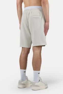 Signar Heavy Rib Shorts Washed Pure Grey Unbleached -Creps Lockers PGDR 5086 582 352 Signar Heavy Rib Shorts Washed Pure Grey Unbleached 1604