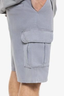 Lugard Cargo Shorts in Cool Grey - Regular Fit Men's Bottoms -Creps Lockers PGDR 3260 437 COOL GREY 05