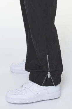 Firb Wide Track Pants Onyx Black -Creps Lockers PGDR BUILD TO LAST E COMMERCE MENS8860