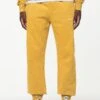Vintage Washed Mustard Heavyweight Sweat Joggers - Regular Fit