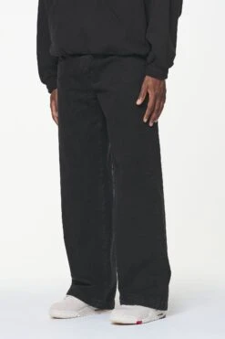Bevo Loose Jeans Black -Creps Lockers PGDR BUILD TO LAST PANTS MENS0314