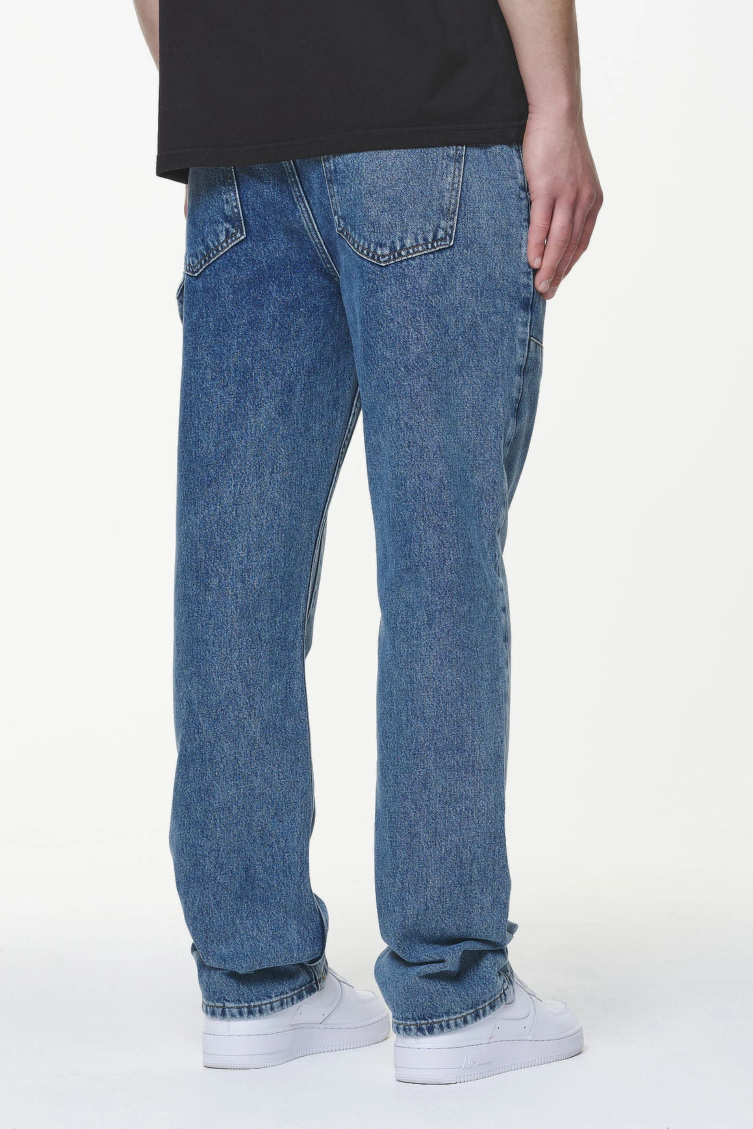 Cassido Carpenter Jeans Washed Blue 4 Cassido Carpenter Jeans Washed Blue - Image 4