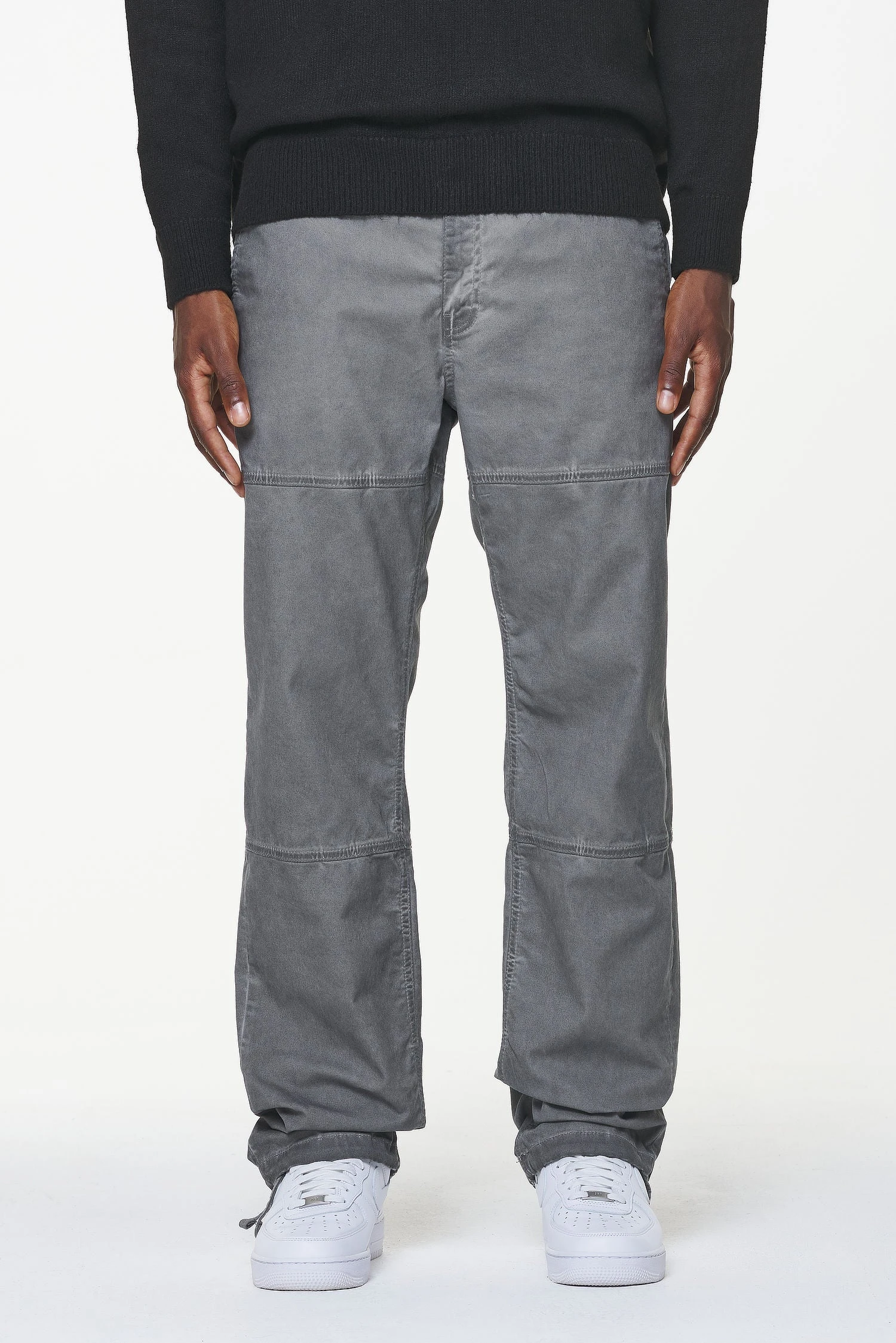 Wollam Worker Pants in Faded Dark Grey 1 Wollam Worker Pants in Faded Dark Grey
