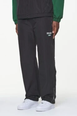 Firb Wide Track Pants Onyx Black -Creps Lockers PGDR BUILD TO LAST PANTS MENS0419
