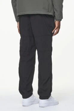 Cassidy Wide Tech Pants Onyx Black 9 Cassidy Wide Tech Pants Onyx Black -Creps Lockers PGDR BUILD TO LAST MENS ECOMMERCE PANTS 21046