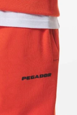 Logo Wide Sweat Pants Washed Signal Red Gum 9 Logo Wide Sweat Pants Washed Signal Red Gum -Creps Lockers PGDR DND E COMMERCE MENS DAY 158961