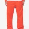Logo Wide Sweat Pants Washed Signal Red Gum