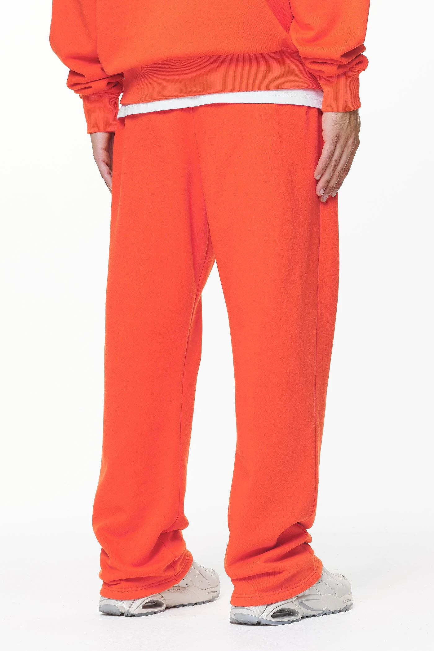 Logo Wide Sweat Pants Washed Signal Red Gum 4 Logo Wide Sweat Pants Washed Signal Red Gum - Image 4