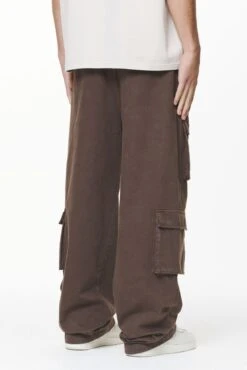 Bantam Wide Cargo Pants - Oak Brown 10 Bantam Wide Cargo Pants - Oak Brown -Creps Lockers PGDR DO NOT DISTURB E COMMERCE PANTS MENS3580