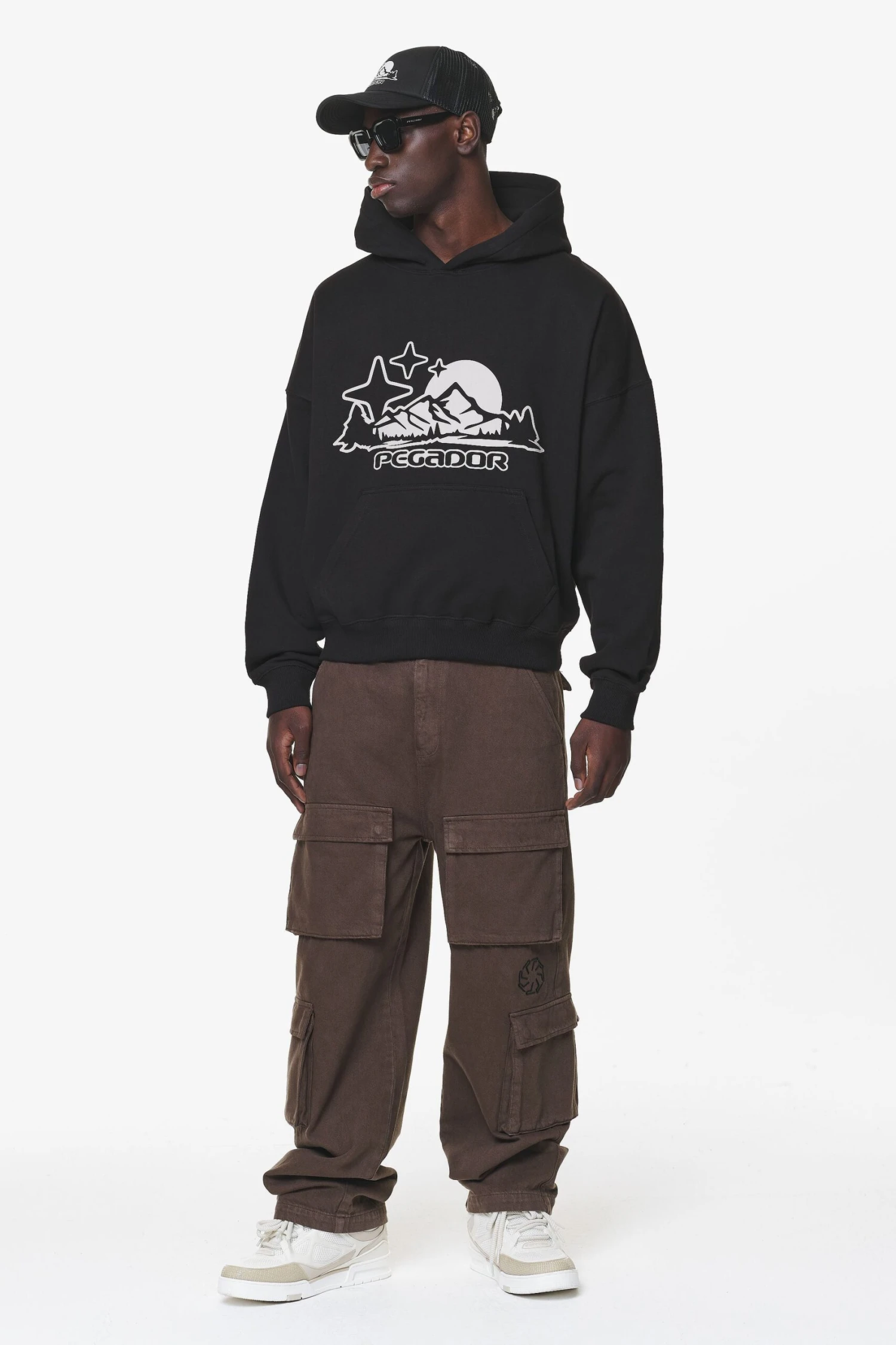 Bantam Wide Cargo Pants - Oak Brown 2 Bantam Wide Cargo Pants - Oak Brown - Image 2