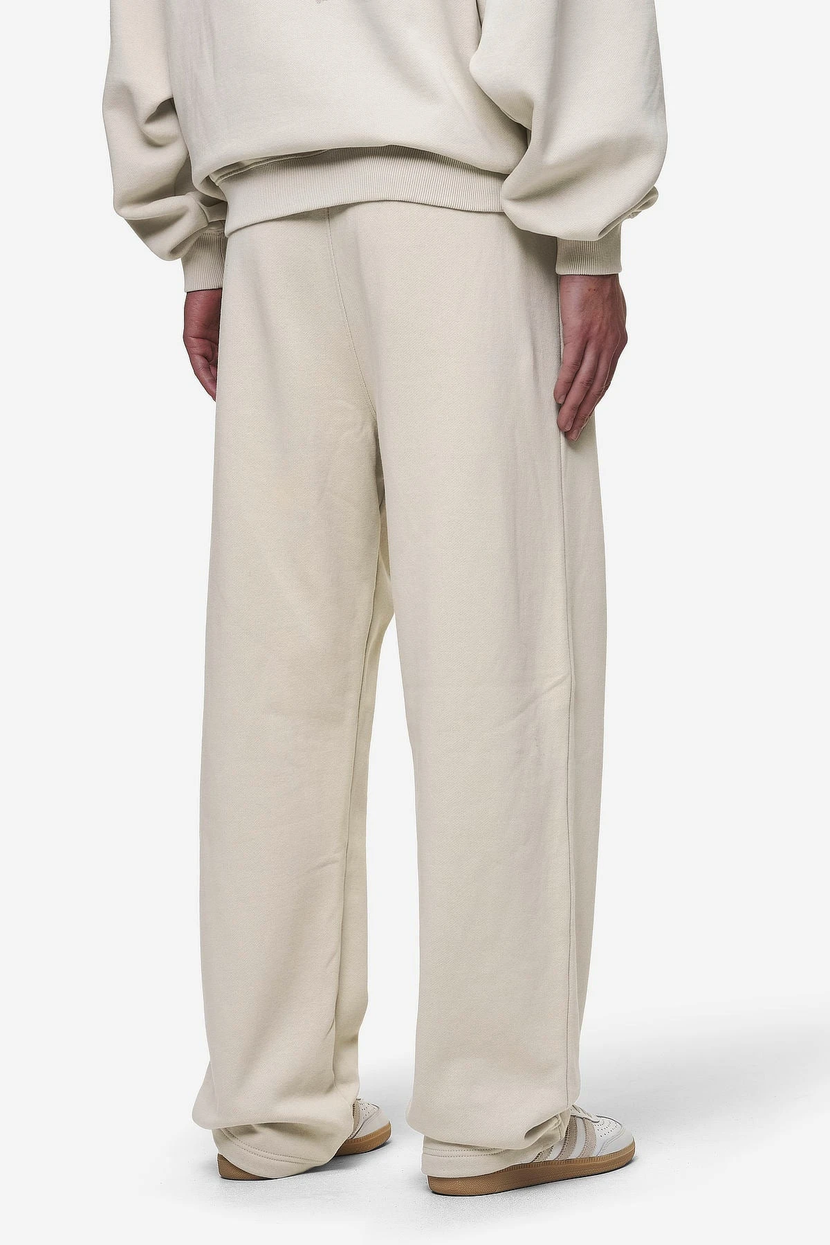 Leono Loose Sweat Pants Washed Light Beige Virtual Pink Gum 4 Leono Loose Sweat Pants Washed Light Beige Virtual Pink Gum - Image 4