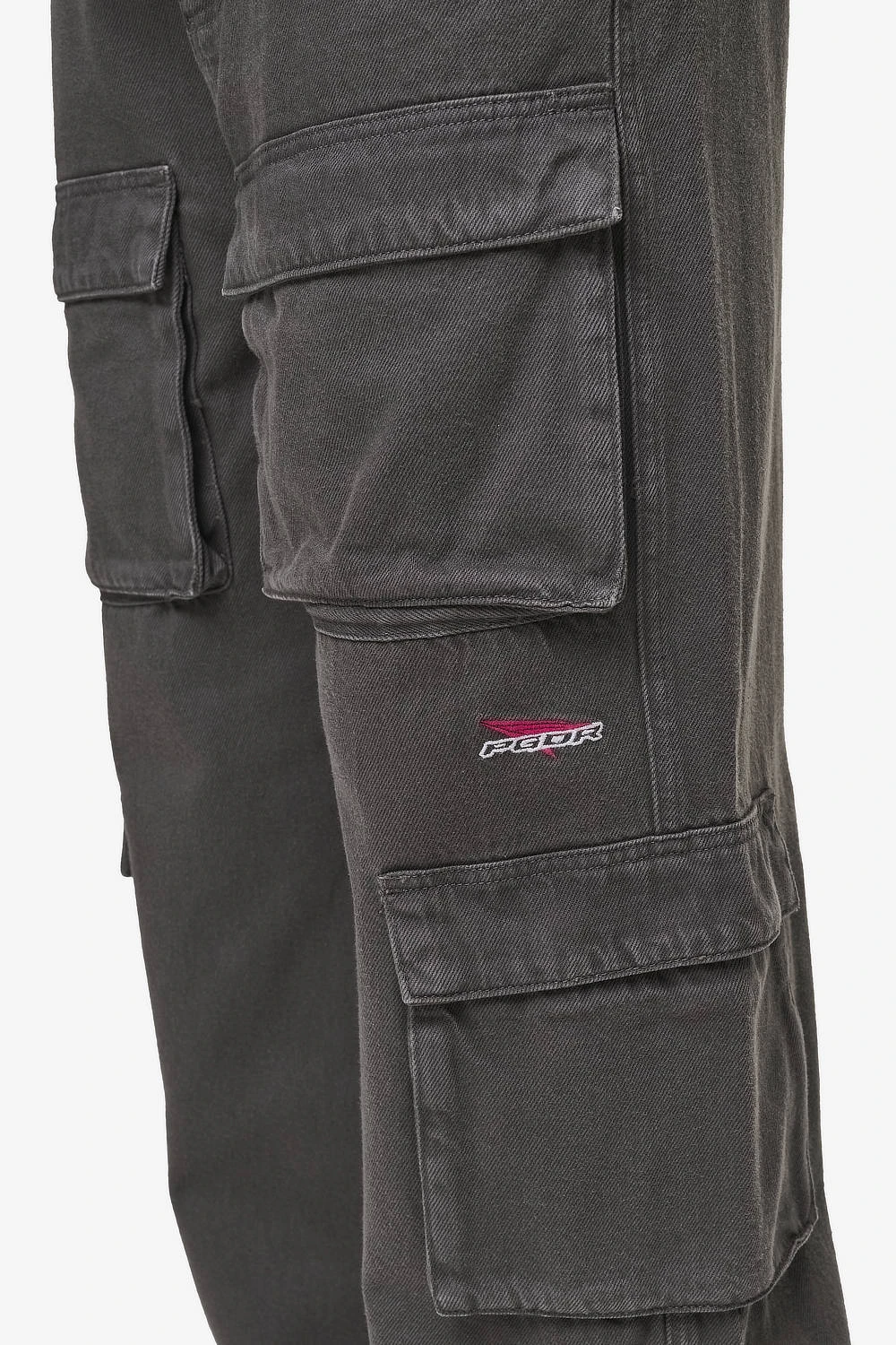 Penard Wide Cargo Pants Anthracite 5 Penard Wide Cargo Pants Anthracite - Image 5