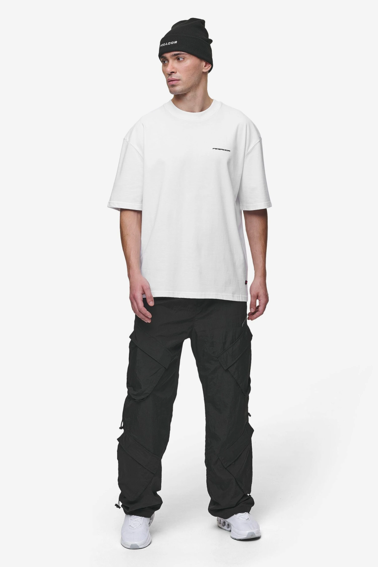 Varick Wide Tech Cargo Pants Black 2 Varick Wide Tech Cargo Pants Black - Image 2