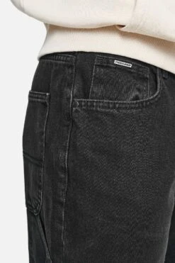 Daule Baggy Workwear Jeans Washed Black -Creps Lockers PGDR NEVER TOO LATE ECOMMERCE 2 FEMALE BLUE266