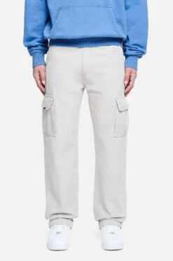 Neiva Cargo Pants - Light Grey Straight Fit