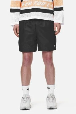 P Logo Basic Shorts Black