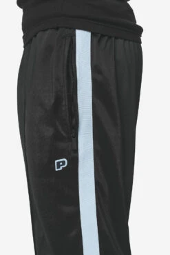 Zeno Track Pants Black Baby Blue -Creps Lockers PGDR Next Wave E COMMERCE MENS DAY 248211
