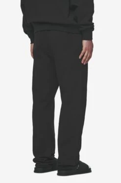 Wide Leg Washed Black Sweatpants with White Gum Detail 8 Wide Leg Washed Black Sweatpants with White Gum Detail -Creps Lockers PGDR Next Wave E COMMERCE MENS PANTS DAY 25088