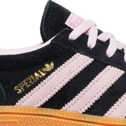 Adidas Handball Spezial Black Clear Pink Gum (W) -Creps Lockers adidas handball spezial black clear pink gum w ie5897 detail