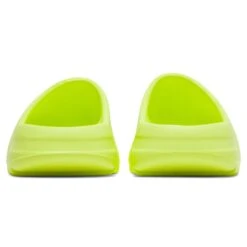 Adidas Yeezy Slide Glow Green (2022) (Restock) -Creps Lockers adidas yeezy slide glow green 2022 restock hq6447 crepslocker back