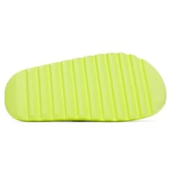 Adidas Yeezy Slide Glow Green (2022) (Restock) -Creps Lockers adidas yeezy slide glow green 2022 restock hq6447 crepslocker sole