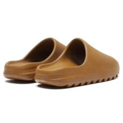 Adidas Yeezy Slide Ochre -Creps Lockers adidas yeezy slide ochre gw1931 heel