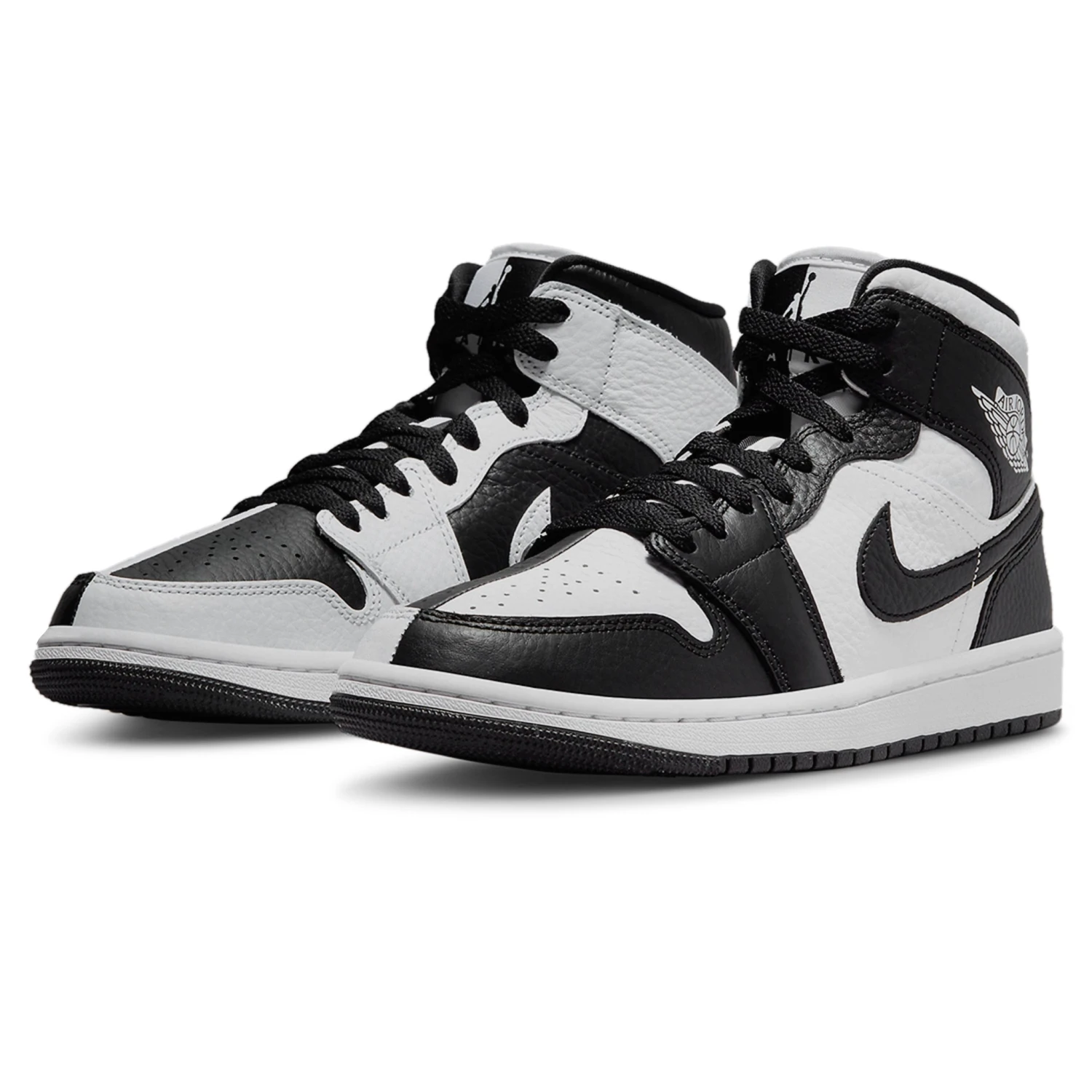 Air Jordan 1 Mid Split Black White (W) 2 Air Jordan 1 Mid Split Black White (W) - Image 2