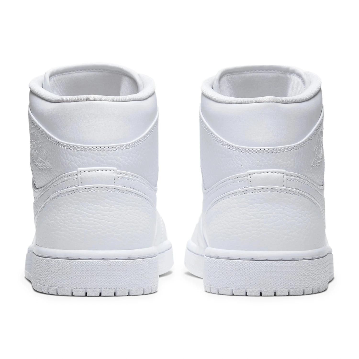 Air Jordan 1 Mid Triple White 4 Air Jordan 1 Mid Triple White - Image 4