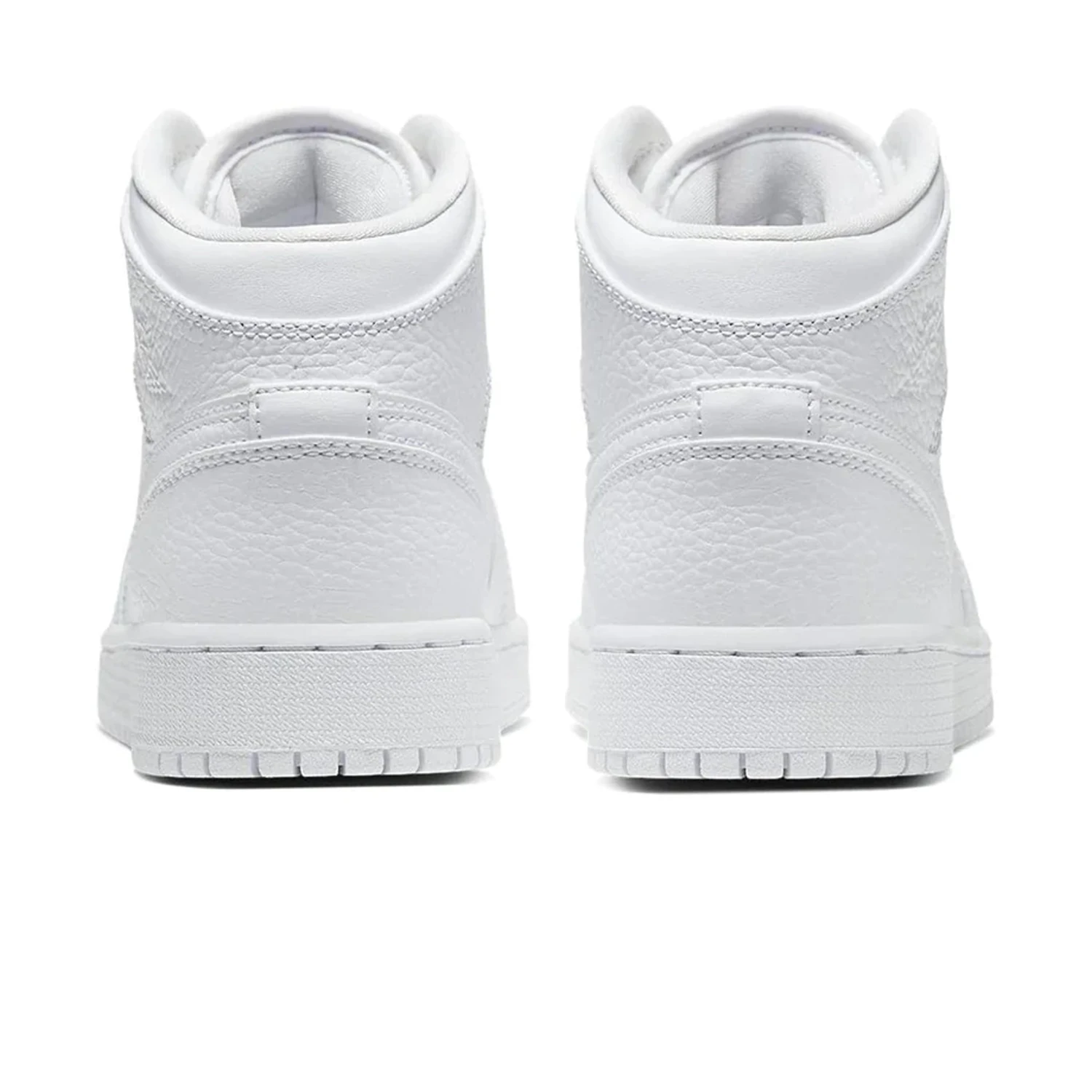 Air Jordan 1 Mid Triple White (GS) 4 Air Jordan 1 Mid Triple White (GS) - Image 4