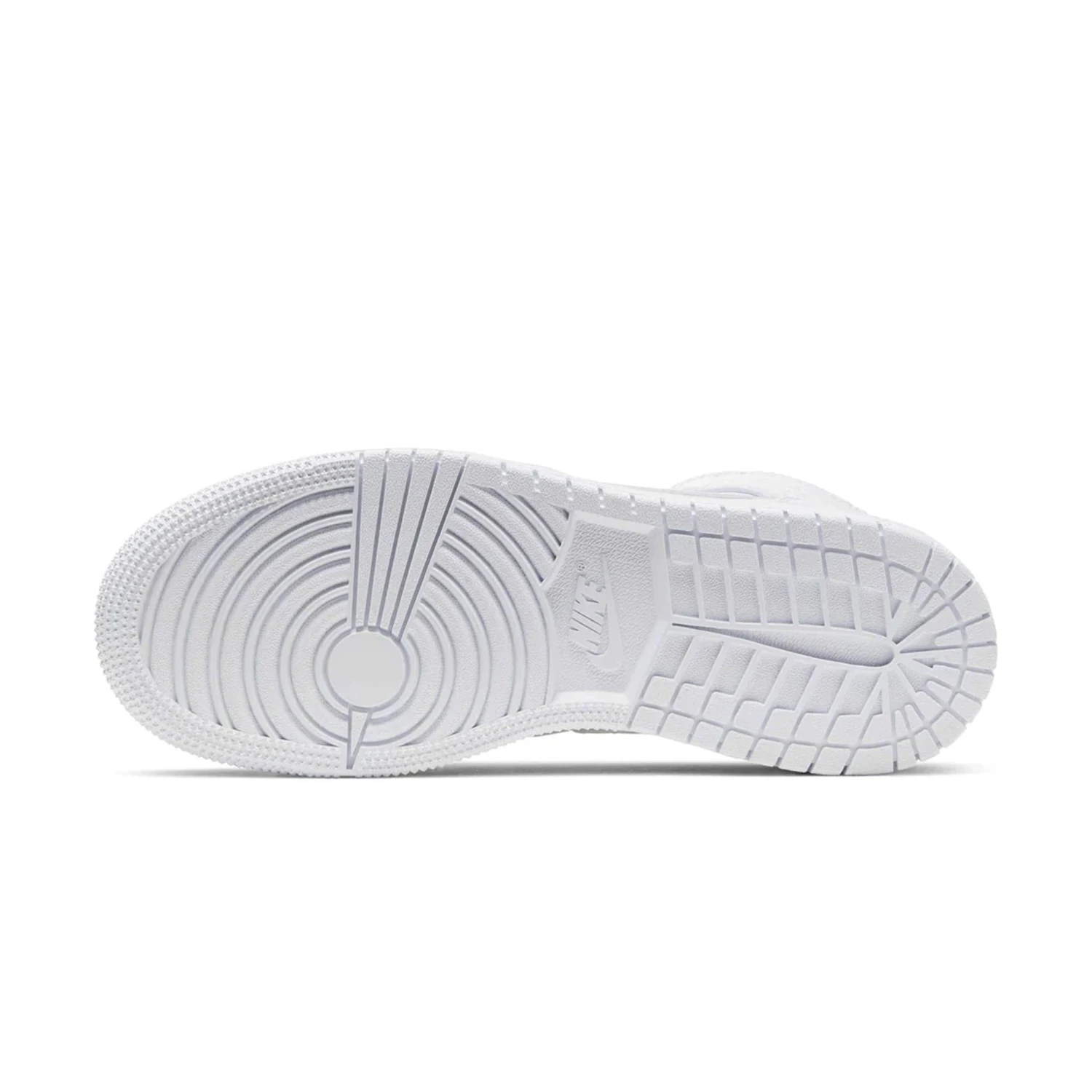 Air Jordan 1 Mid Triple White (GS) 5 Air Jordan 1 Mid Triple White (GS) - Image 5