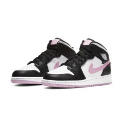 Creps Lockers -Creps Lockers air jordan 1 mid white arctic pink gs 555112 103 front side