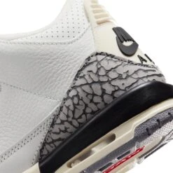 Air Jordan 3 Retro White Cement Reimagined (GS) -Creps Lockers air jordan 3 retro white cement reimagined gs dm0967 100 nike logo