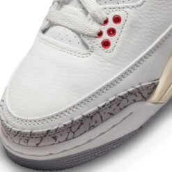 Air Jordan 3 Retro White Cement Reimagined (GS) -Creps Lockers air jordan 3 retro white cement reimagined gs dm0967 100 toe box