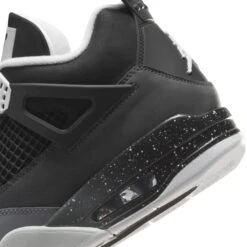 Air Jordan 4 Retro Fear (2024) (GS) 12 Air Jordan 4 Retro Fear (2024) (GS) -Creps Lockers air jordan 4 retro fear 2024 gs fq8213 002 heel detail