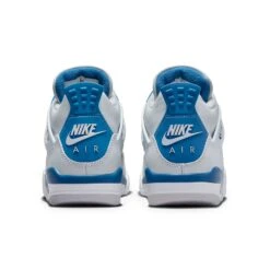 Air Jordan 4 Retro Military Blue (GS) -Creps Lockers air jordan 4 retro military blue gs hf4281 141 back