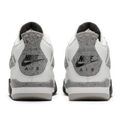 Air Jordan 4 Retro OG White Cement (2025) (GS) 10 Air Jordan 4 Retro OG White Cement (2025) (GS) -Creps Lockers air jordan 4 retro og white cement 2025 gs ib4171 100 heel